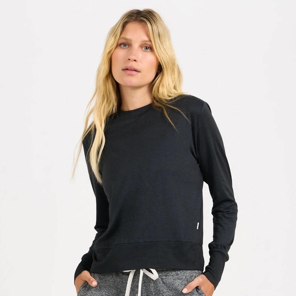 Vuori Daydream Crew Long Sleeve Shirt Small